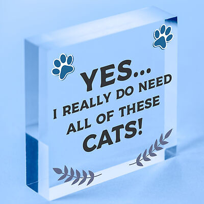 Cat Signs For Home Funny Cat Gift Home Wall Plaque Pet Animal Cat Lover Gifts