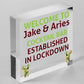 Novelty Cocktail Bar Sign Corona Lockdown Quaratine Gifts Home Bar Sign Decor