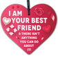 Best FRIEND Christmas Gift For Girls Heart Funny Friendship Gift Birthday Plaque