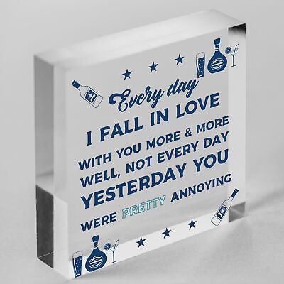 FUNNY VALENTINES DAY ANNIVERSARY GIFT For Girlfriend Boyfriend Husband Wife