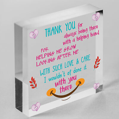 Thank You Teacher Leaving Gifts For Her Nursery Heart Plaques Childminder Friend