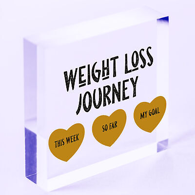 Weight Loss Tracker Chalkboard Hanging Sign Weight Watchers Progress Plaque