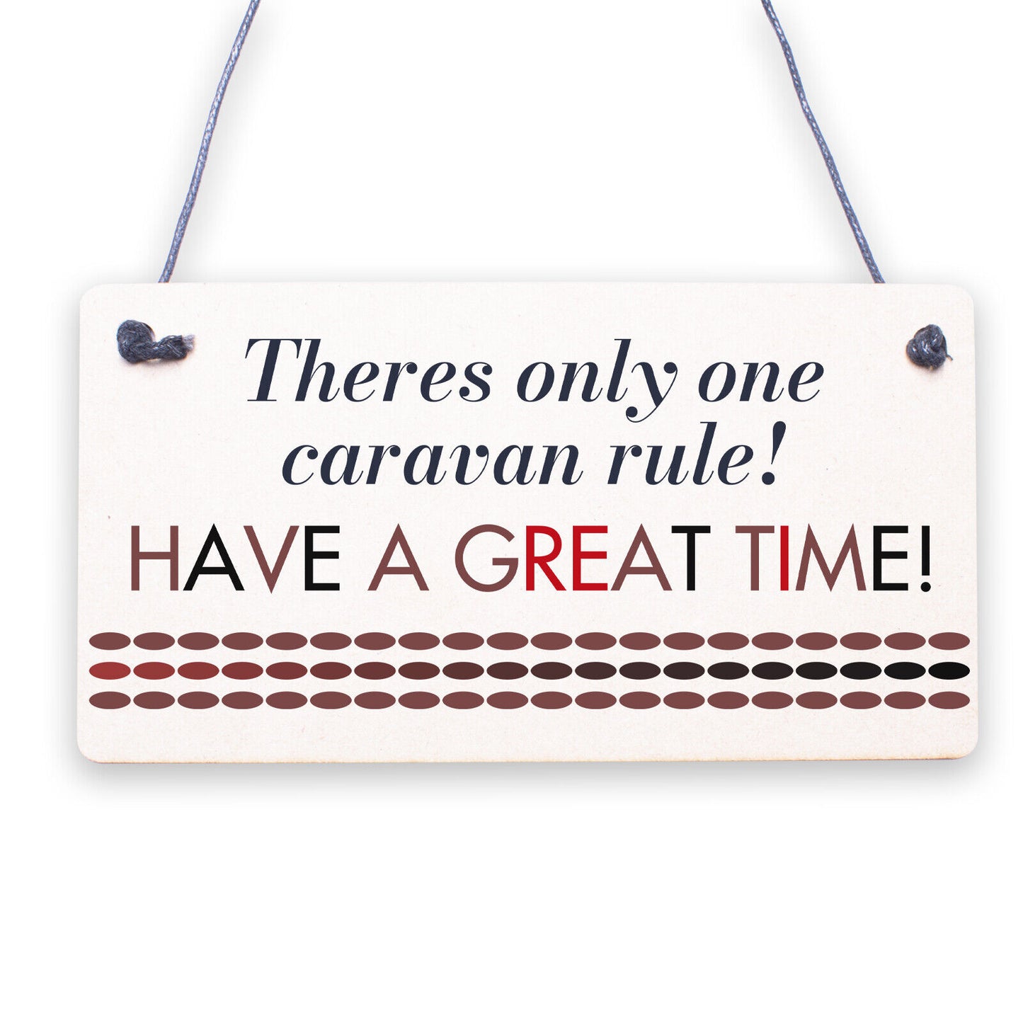 Caravan Rules Novelty Plaque Home Decor Garden Sign Retirement Friendship Gifts