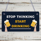 Funny Novelty Bar Decor Sign Home Bar Man Cave Pub Decor Gifts Beer Garden Bar