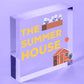 The Summer House Plaque Garden Shed Hanging Wall Door Decor Sign Gifts For Her