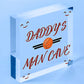 Dad Daddy's Man Cave Signs Football Shed Sign Door Wall Plaque Grandad Sign Gift