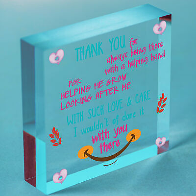 Thank You Teacher Leaving Gifts For Her Nursery Heart Plaques Childminder Friend