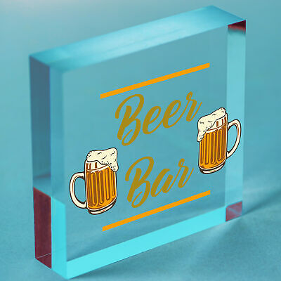 Vintage Bar Sign Beer Plaque Home Bar Wedding Man Cave Pub Wall Gifts For Men