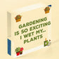 Funny Garden Plaque Gardening Gifts Hanging Garden Shed Signs Novelty Decor