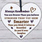 Braver Stronger Beautiful Quote Friendship Gift Wooden Heart Sign Best Friend