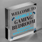 Funny Gamer Gift Playstation Lover Gift Games Room Bedroom Man Cave Sign