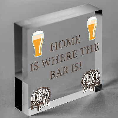 Funny Bar Sign Novelty Pub Sign Home Bar Decor Man Cave Gifts Gift For Him