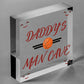 Dad Daddy's Man Cave Signs Football Shed Sign Door Wall Plaque Grandad Sign Gift