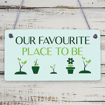 Garden Signs And Plaques Summer House Signs Garden Shed Sign Family Gift