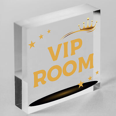 Vip Room Man Cave Home Bar Sign Pub Club Hanging Plaque Garden Shed Gift