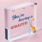 You're Having A Giraffe Plaque Funny Friendship Gifts Birthday Best Friend Signs