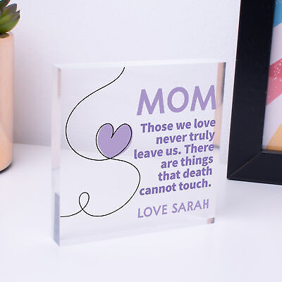 In Loving Memory Angel Personalised Memorial Remembrance Keepsake Mum Dad Nanny