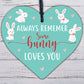 Some Bunny Loves You Novelty Wooden Hanging Heart Plaque Love Anniversary Gift