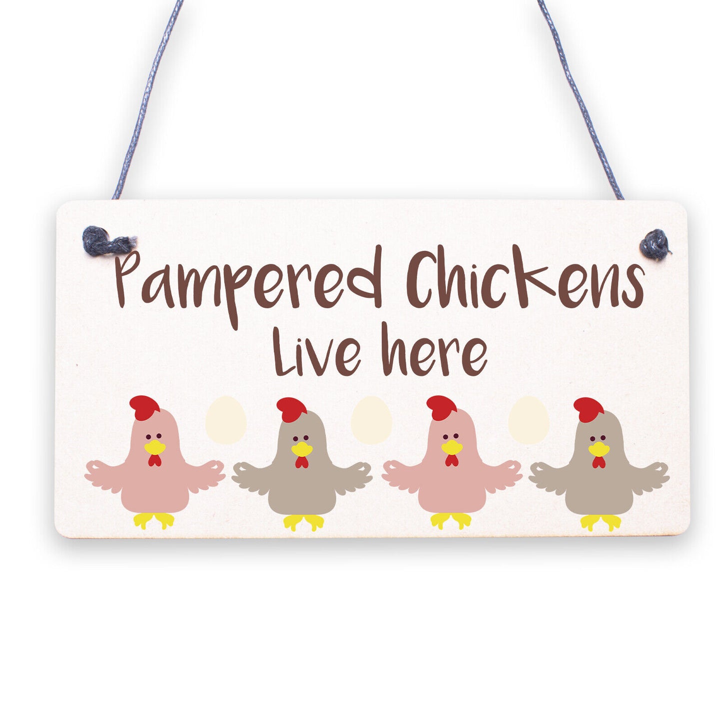 Chicken Coop Sign Outdoor Garden Plaque Hanging Door Wall Sign Chicken Hen Gifts