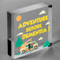 Adventure Before Dementia Caravan Hanging Plaque Funny Retirement Gift Sign XMAS