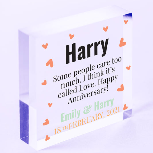 Boyfriend Gift For Anniversary Personalised Girlfriend Valentines Gifts Her