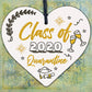 Funny Graduation Gift For Daughter Son Wood Heart Class Of 2020 Quarantine