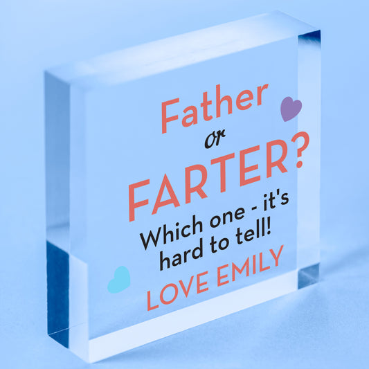 Personalised Funny Christmas Gifts From Son Daughter Fart Gifts For Dad Father