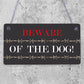 Beware Of The Dogs Novelty Wooden Hanging Shabby Chic Plaque Dog Owner Sign Gift