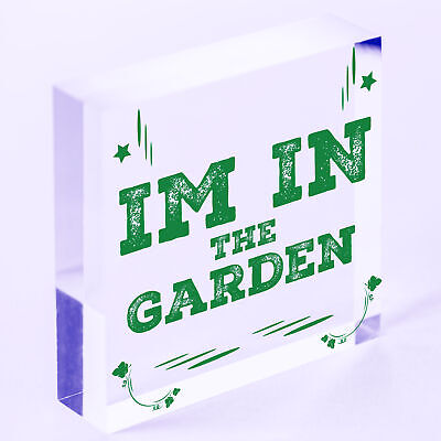 Novelty Garden Hanging Signs And Plaques Backyard Allotment Shed Sign Gifts