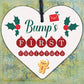 Bumps First Christmas Heart Decoration Wooden Christmas Tree Baubles Mum To Be