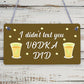 Vodka Sign Friendship Gift Funny Man Cave Gift Home Bar Hanging Pub Plaque