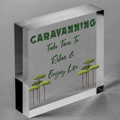 Caravan Sign Caravan Accessory Novelty Plaque Camping Sign Nan Grandad Dad Gift