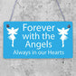 Always In Our Hearts Memorial Garden Plaque Shed Mum Nan Dad Memorial Gift