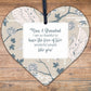 Birthday Christmas Gift For Nan And Grandad Wood Heart Thank You Gift Keepsake