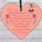 MUM Mother Memorial Birthday Plaque Wood Heart Grave Tribute Rememberance Gift