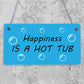 Funny Hot Tub Sign Hanging Plaque Hot Tub Decor Garden Sign Shed Wall Plaque