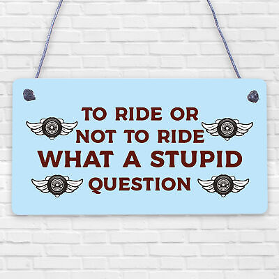 BIKER Gifts For Dad Brother Uncle Grandad Motorcyle Biker Man Cave Signs Gifts