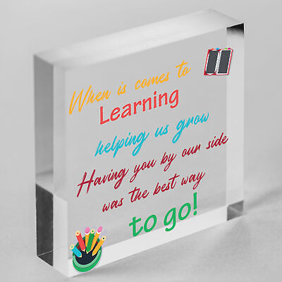 Teaching Thank You Present Leaving School End Of Term Gift Ideas Tutor Mentor