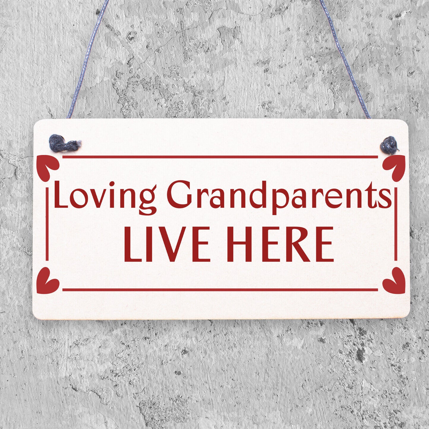 A Lovely Lady And A Grumpy Old Man Live Here Novelty Wooden Plaque Gift Sign