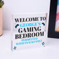 Funny Gamer Gift Playstation Lover Gift Games Room Bedroom Man Cave Sign