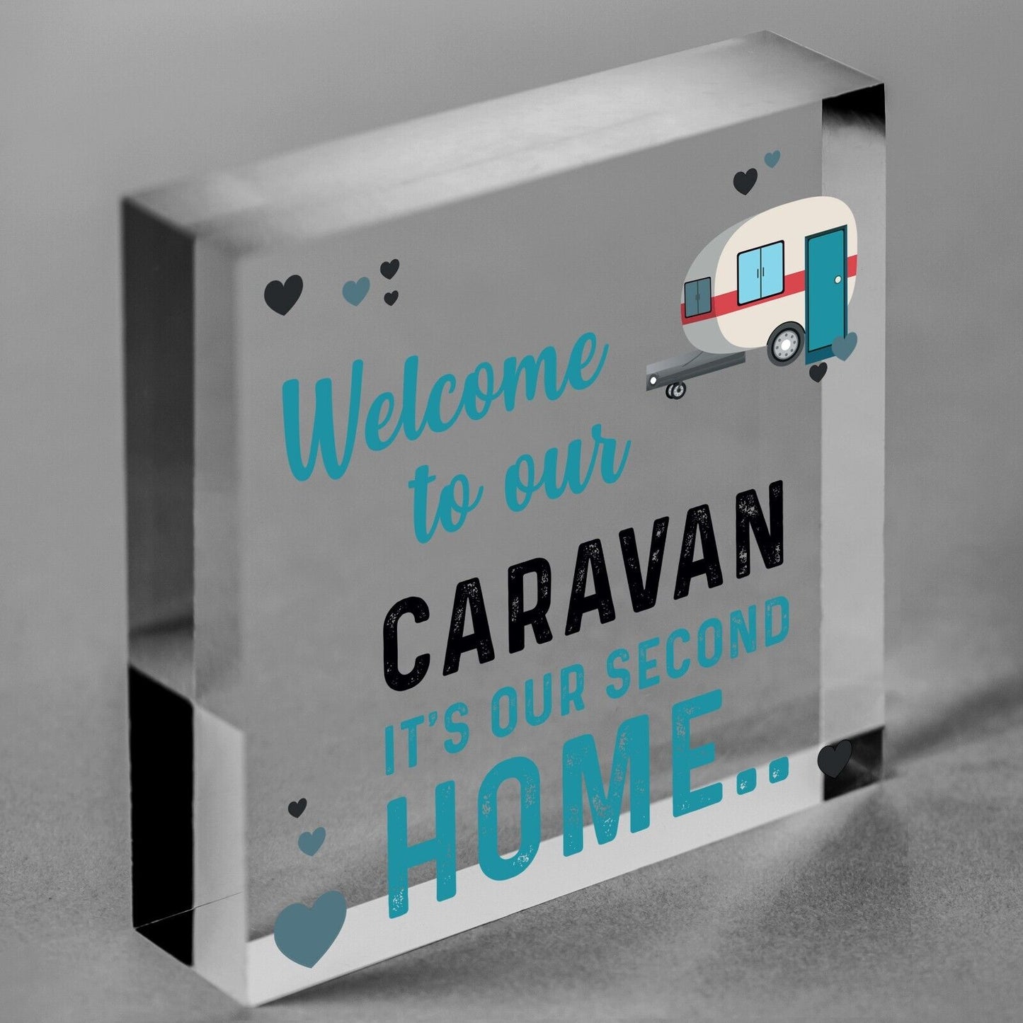 Welcome To Caravan Sign Caravan Gifts Caravan Accessories Home Decor Door Plaque