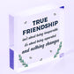 Best Friend Gifts Friendship Christmas Birthday Gifts Thank You Plaque Keepsake