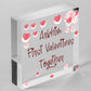 Valentines Gift for Him Her Boyfriend Girlfriend Couple Lover First Valentines