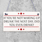 Man Cave Hanging Plaque Home Bar Pub Sign Nobody Gets Out Sober FUNNY Gifts