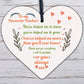 Teacher Gifts Poem Special Thank You Gift For Nursery Teacher Assistant Heart