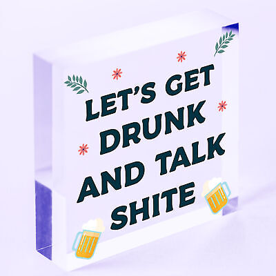 Funny Bar Signs Novelty Home Bar Man Cave Decor Signs And Plaques Gift For Him