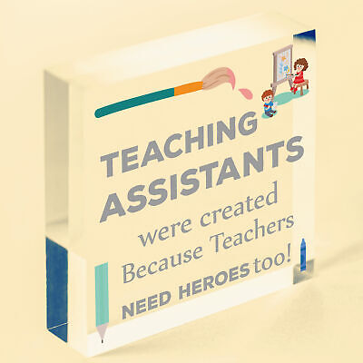 Teaching Assistant Gift Thank You Gift From Teacher Leaving Nursery School Gift