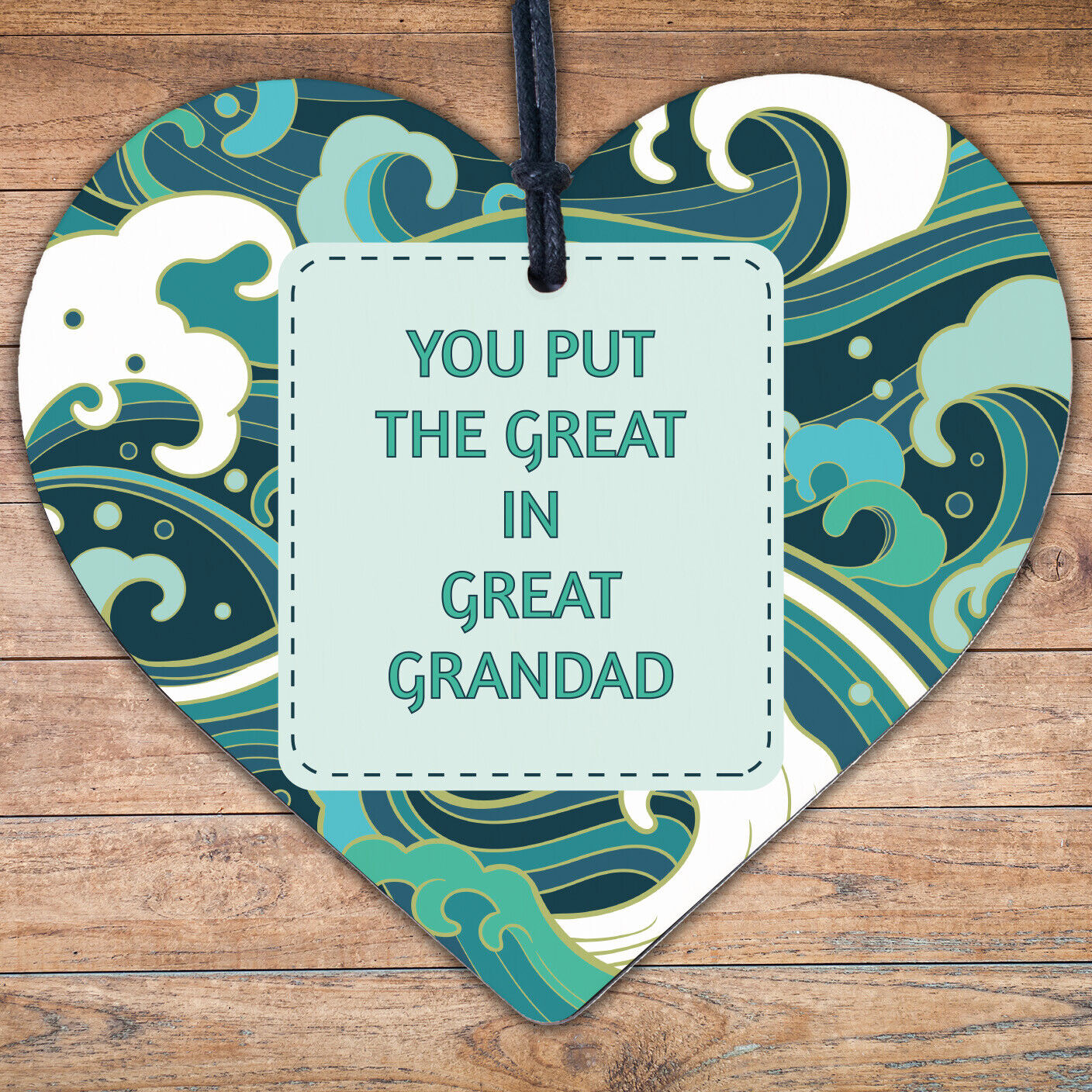Great Grandad Gifts Engraved Heart Birthday Gift For Great Grandad Gift For Him