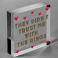 Wedding Decoration Didn't Trust Me Page Boy Reception Decor Mr & Mrs Gift