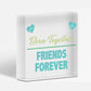 Born Together Friends Forever Twin Keepsake Gift Hanging Plaque Family Sign Baby